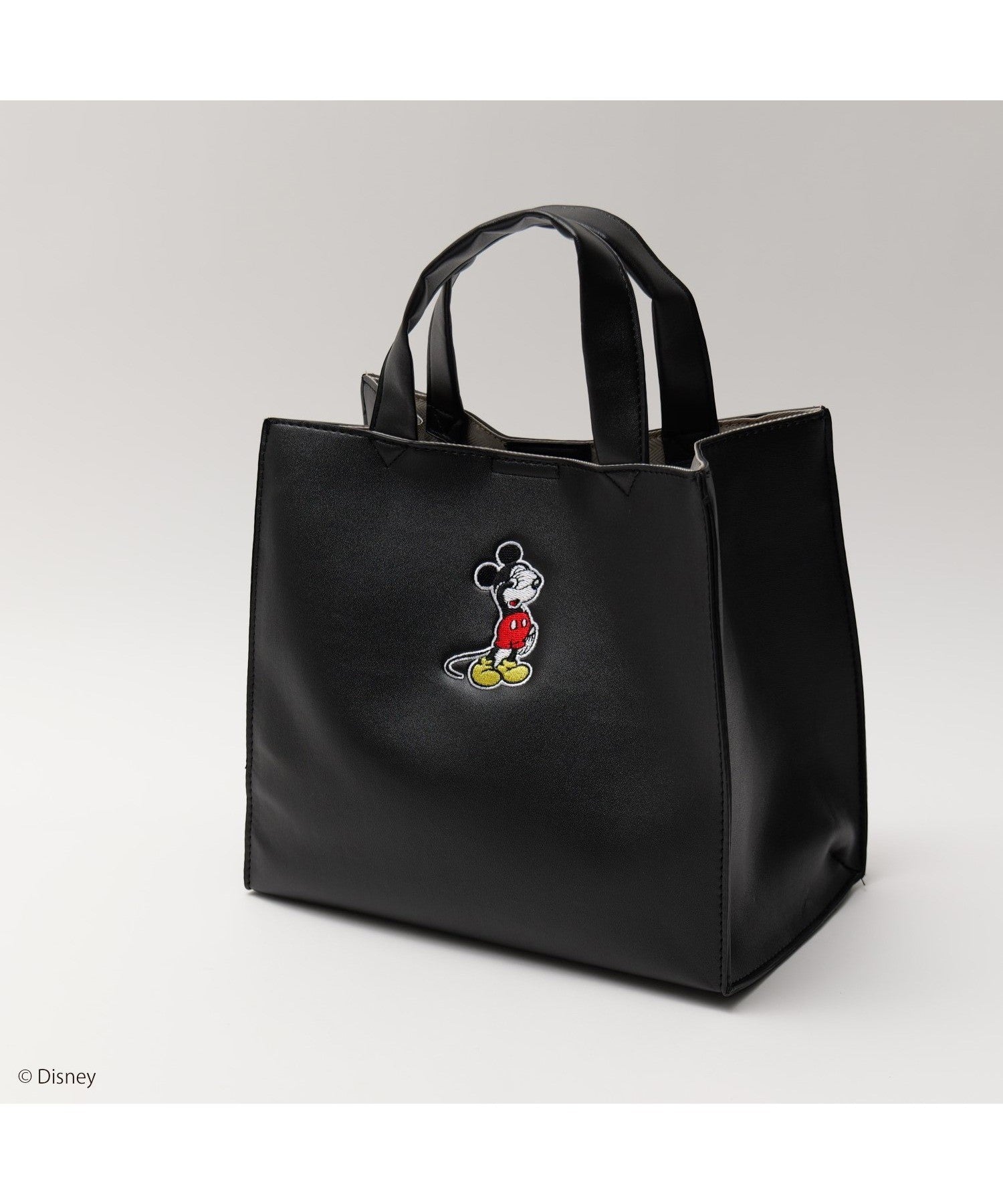 デバイス DEVICE 《Disney/ミッキーマウス》 スクエア ミニトートバッグ