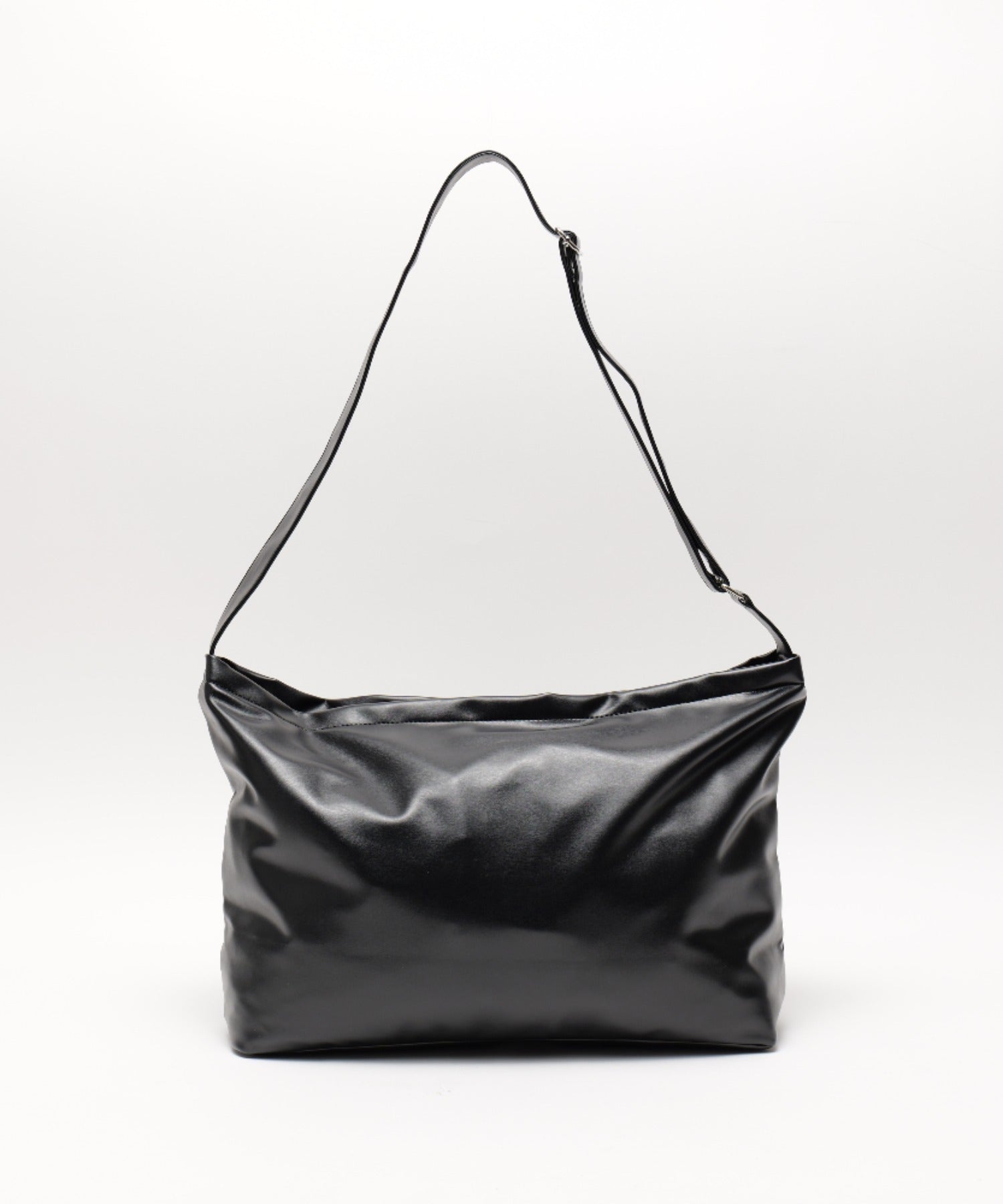 Device DEVICE Zip Design Loose Manmade Leather Shoulder Bag