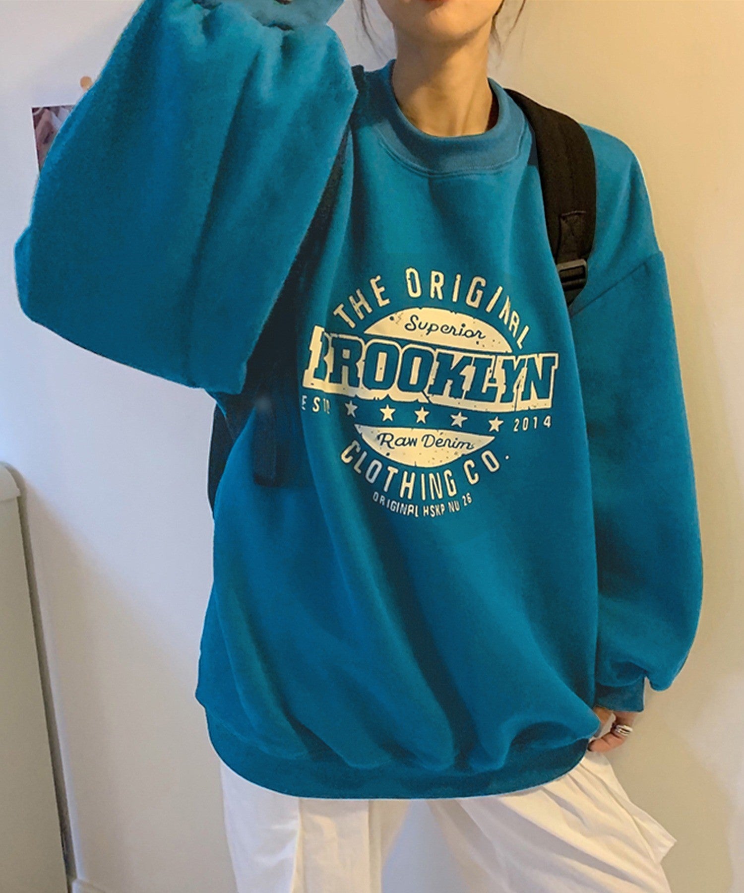 デバイス DEVICE BROOKLYNビッグシルエットトレーナー
