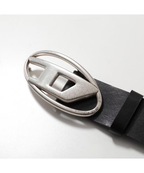DIESEL 黒ベルト CM85 メタルバックル DIESEL 黒ベルト CM85 メタルバックル DIESEL ディーゼル ベルト