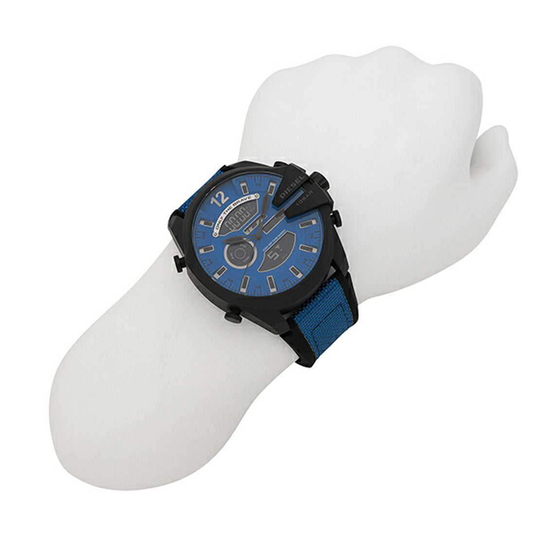 ディーゼル DIESEL 腕時計 メガチーフ MEGA CHIEF DZ4550 BLUE