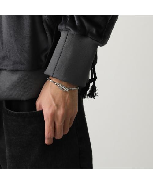 ディーゼル DIESEL DIESEL ブレスレット DX1476040 Dロゴ （シルバー） シルバー