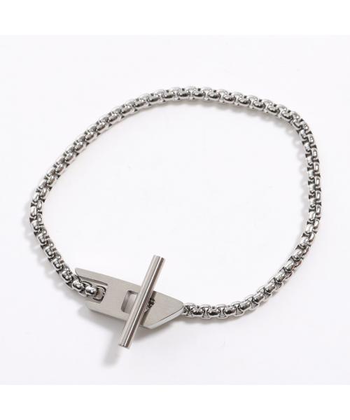 ディーゼル DIESEL DIESEL ブレスレット DX1476040 Dロゴ （シルバー） シルバー