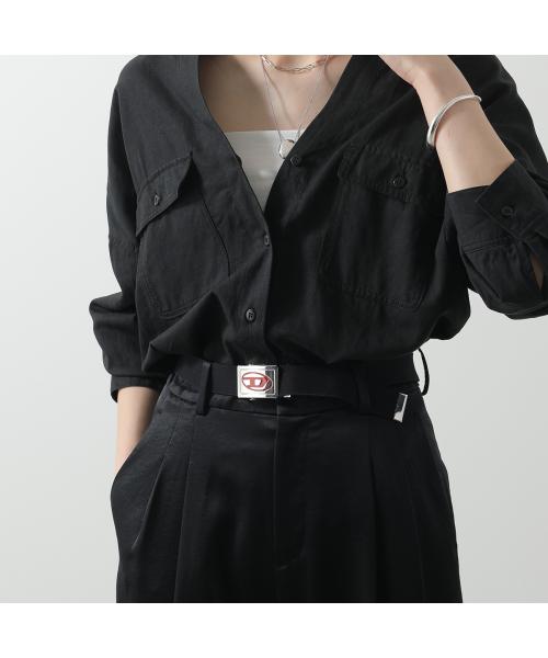 ディーゼル DIESEL DIESEL KIDS ベルト BESAR J01681 KXBK8 オーバルD （K900/ブラック） K900/ブラック