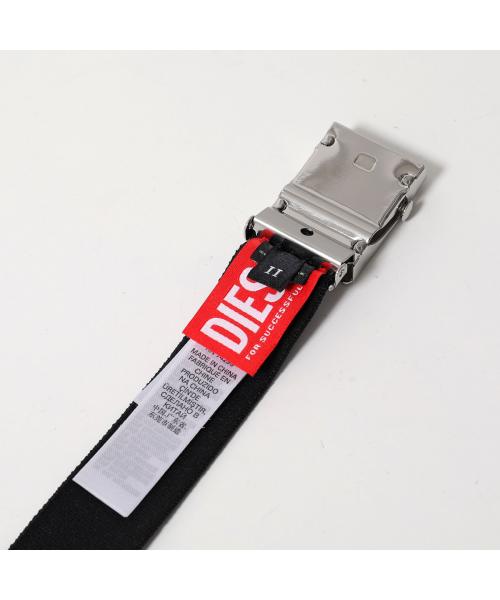 ディーゼル DIESEL DIESEL KIDS ベルト BESAR J01681 KXBK8 オーバルD （K900/ブラック） K900/ブラック