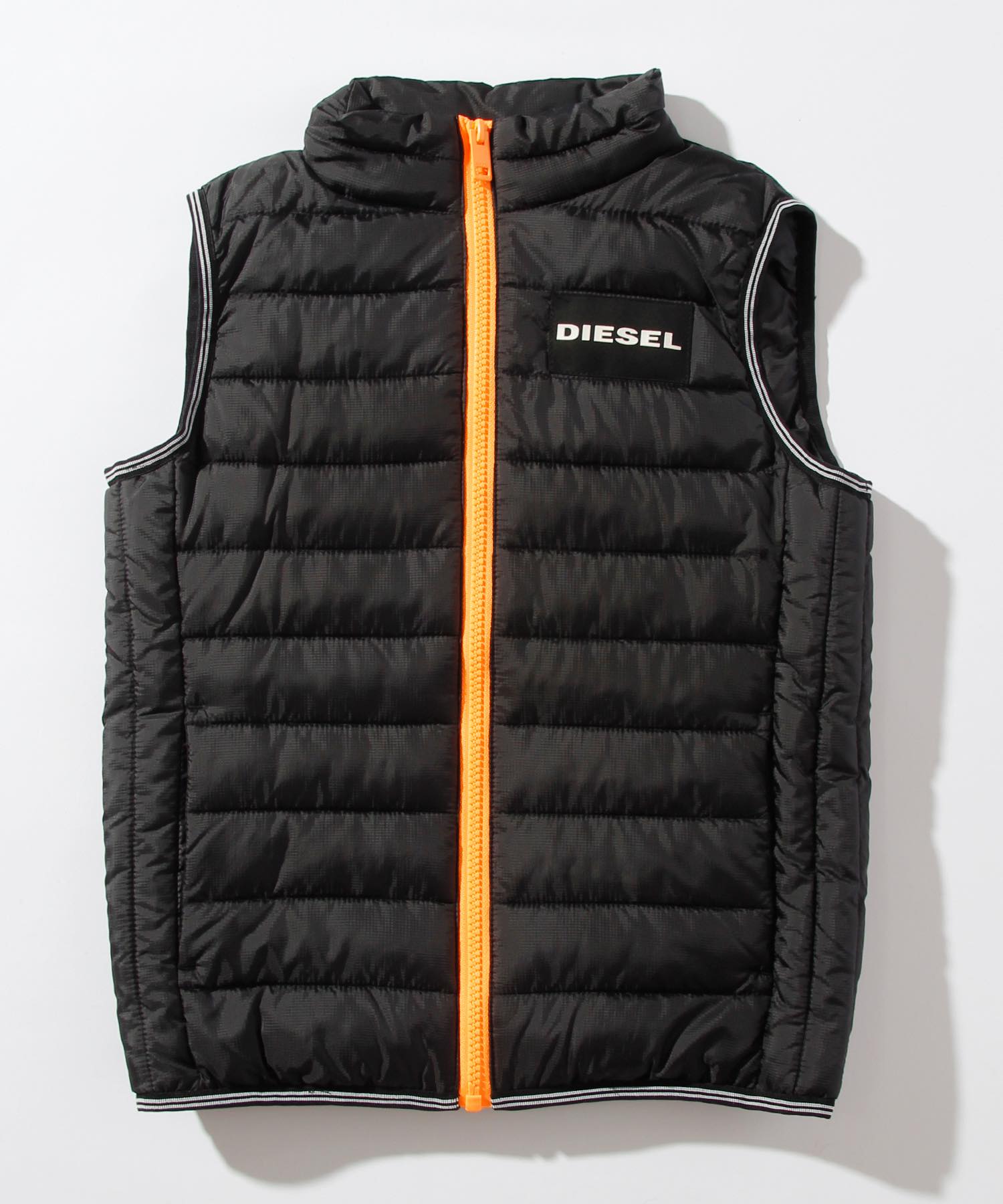 ディーゼル DIESEL DIESELKids & Junior パディングベストジャケット 中綿ベスト,ブラック