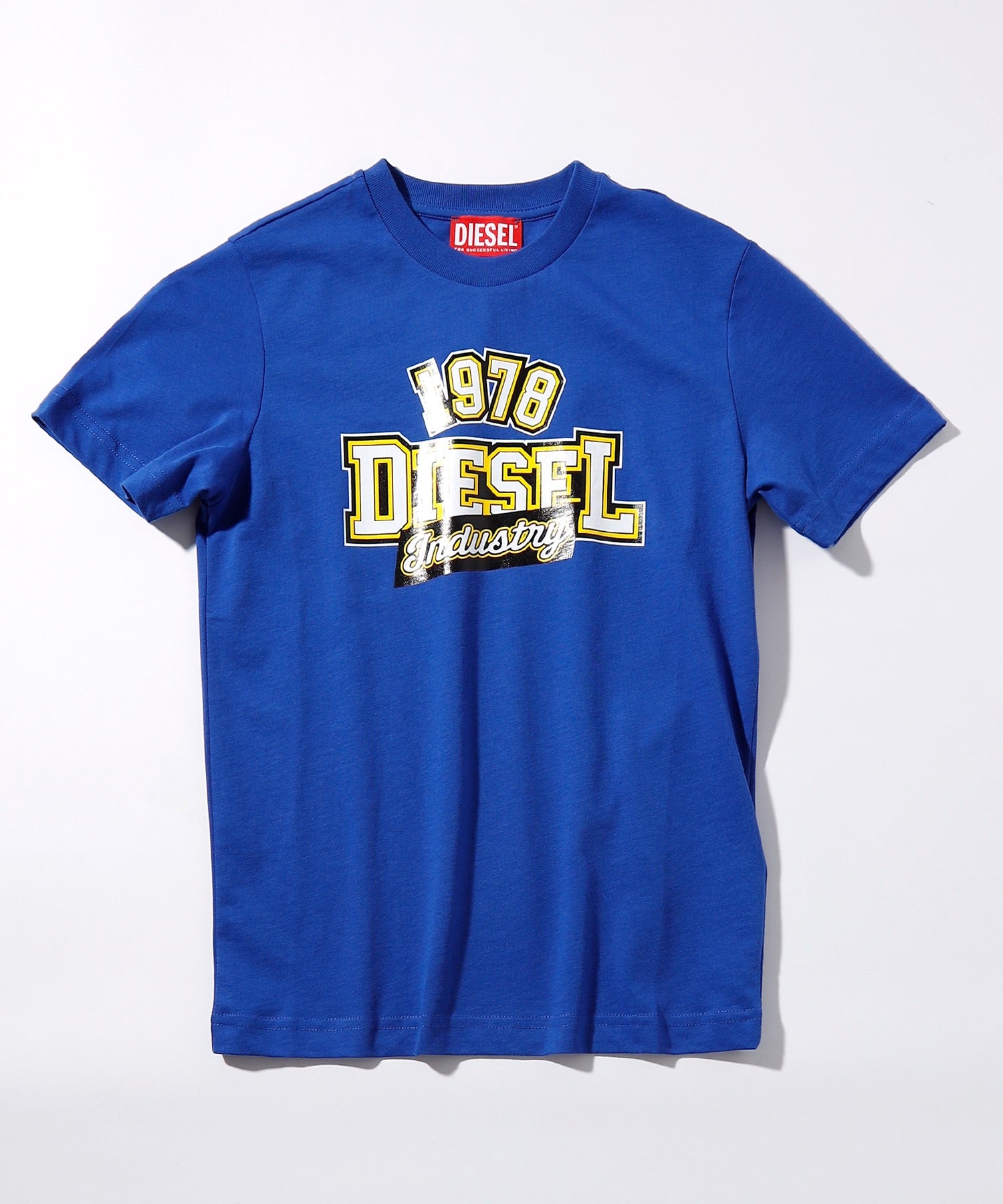 ディーゼル DIESEL DIESELKids & Junior ブランドロゴ半袖Tシャツカットソー,ブルー