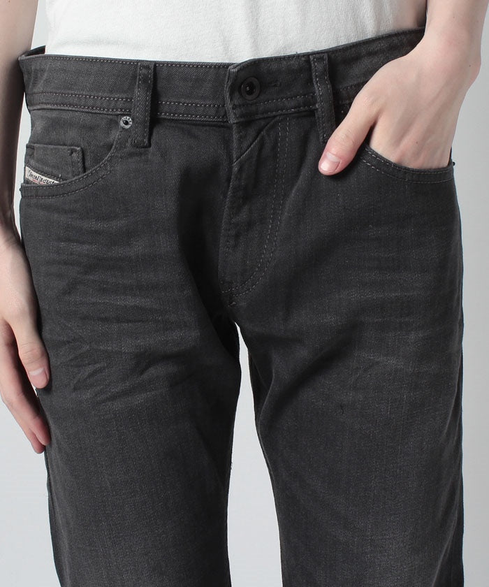 ディーゼル DIESEL 【メンズ】【DIESEL】ディーゼル メンズ 00SW1Q 0859X 02 THOMMER ジーンズ タイト ブラック スキニー