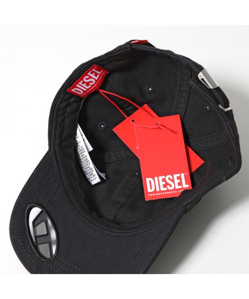 ディーゼル DIESEL DIESEL ベースボールキャップ CーPLAK A11357 0PFAA （9XX/ブラック） 9XX/ブラック
