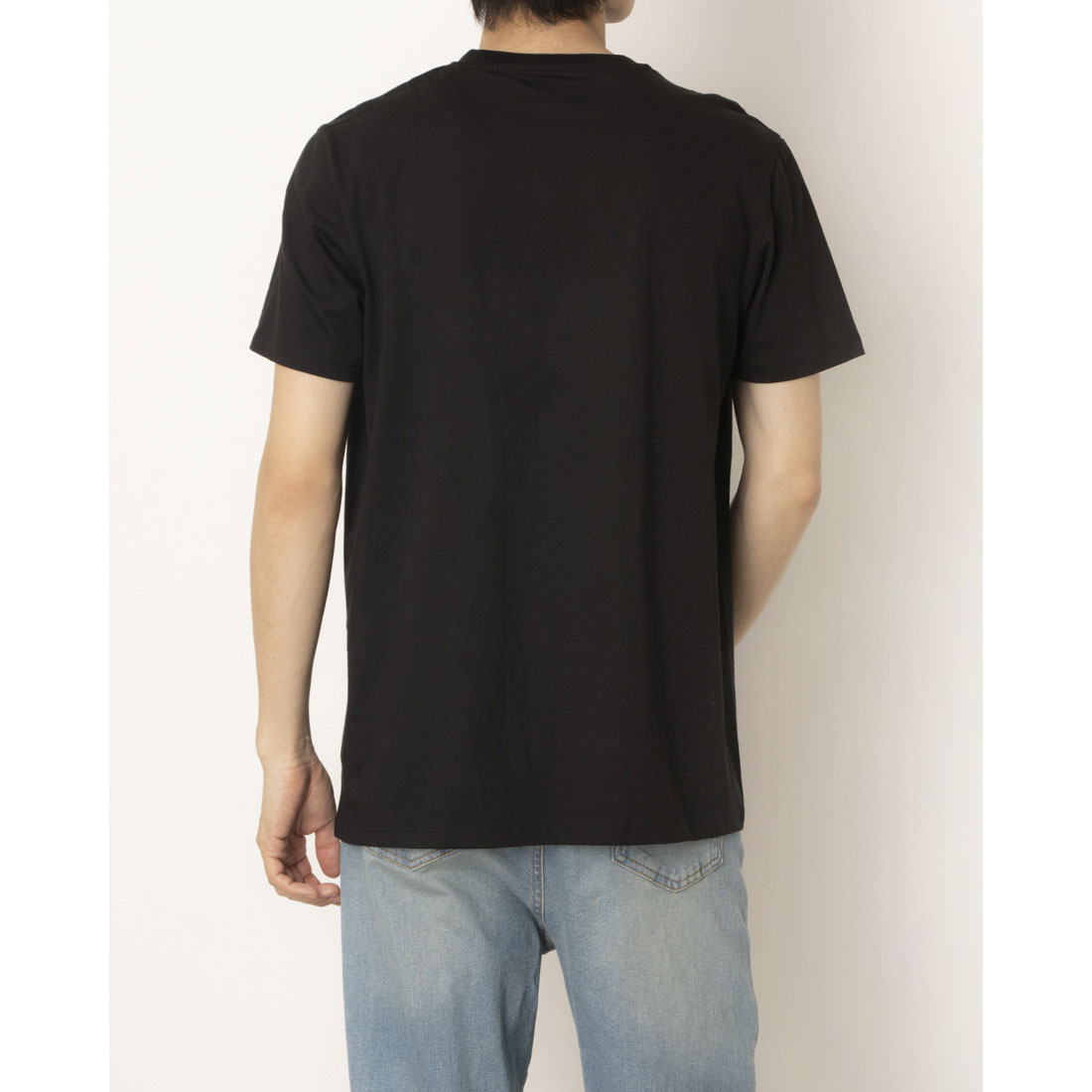ディーゼル DIESEL 2Pセット 無地クルーネック （BLACK） BLACK