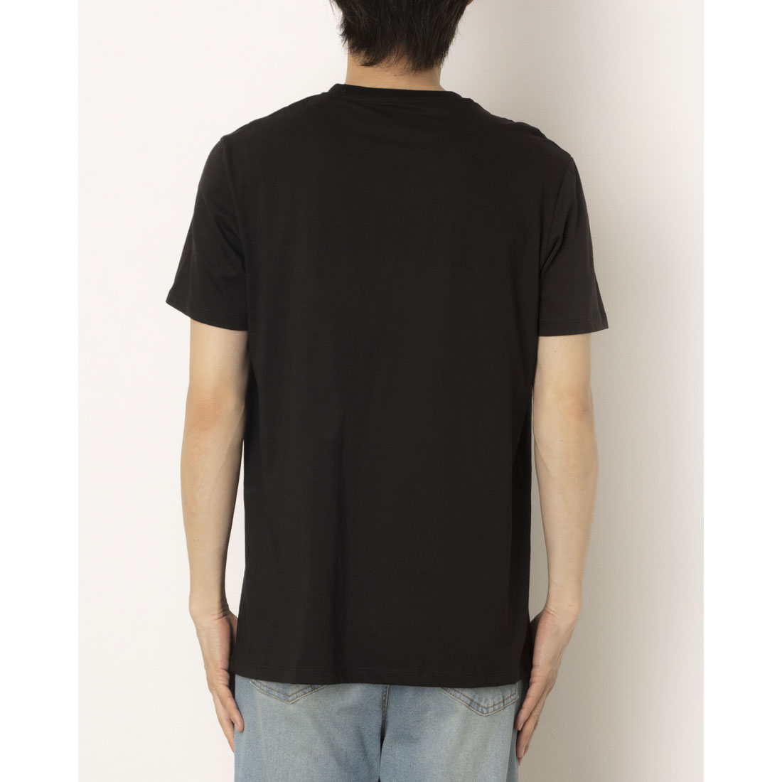 ディーゼル DIESEL 2Pセット 無地クルーネック （BLACK） BLACK