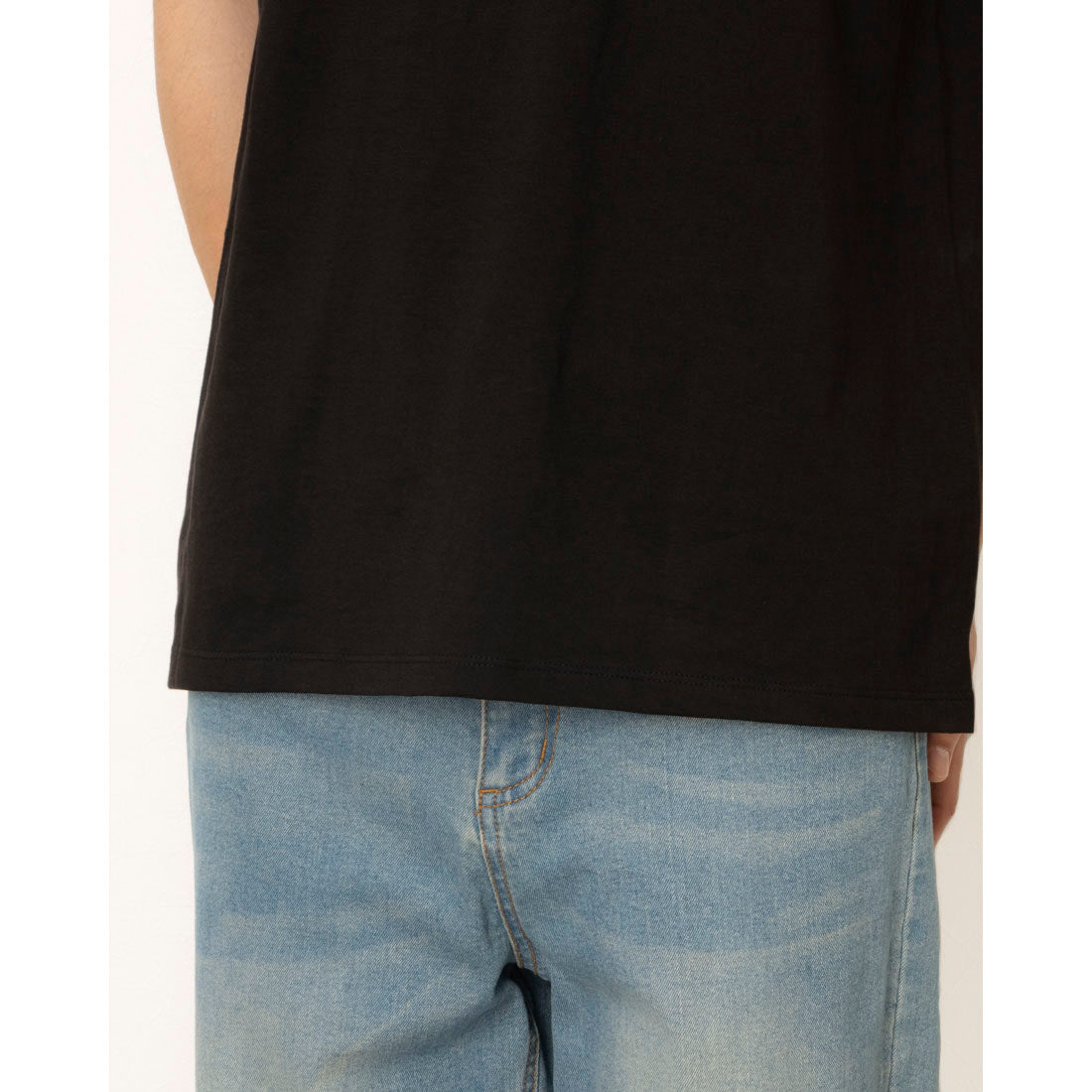 ディーゼル DIESEL 2Pセット 無地クルーネック （BLACK） BLACK