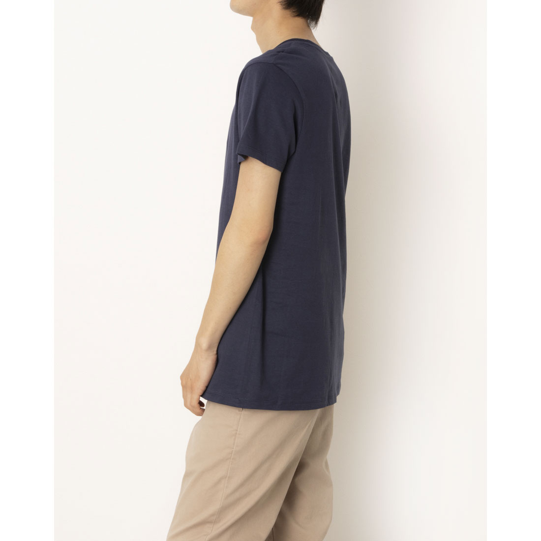 ディーゼル DIESEL 2Pセット 無地Vネック （NAVY KHAKI） NAVY KHAKI