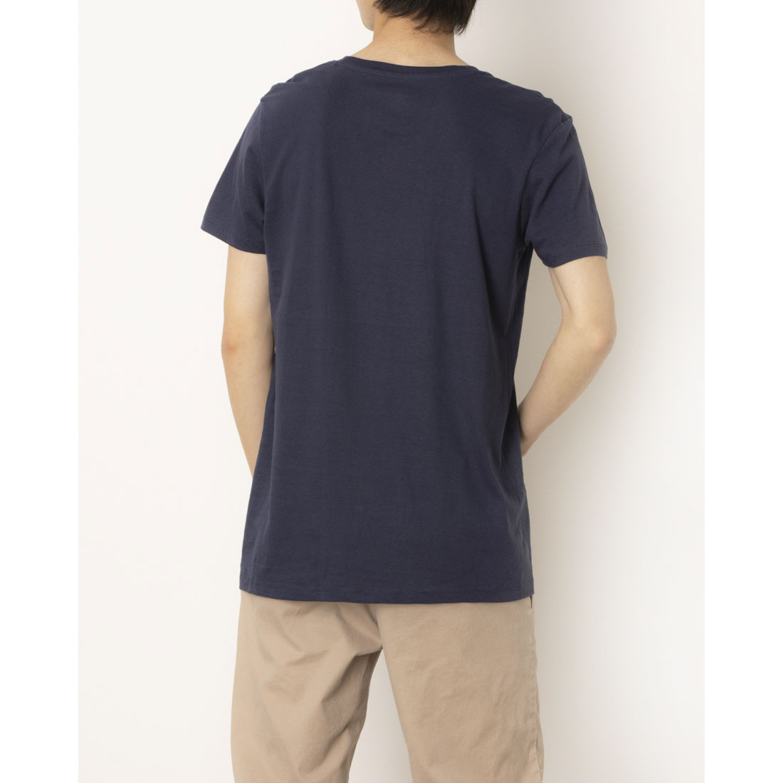 ディーゼル DIESEL 2Pセット 無地Vネック （NAVY KHAKI） NAVY KHAKI