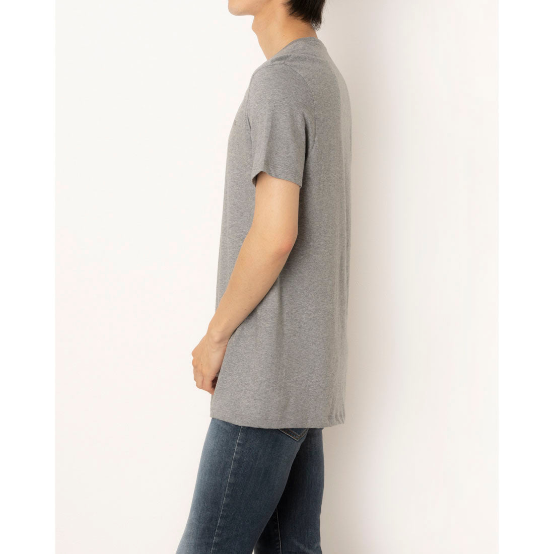 ディーゼル DIESEL 2Pセット 無地Vネック （BLACK GREY） BLACK GREY