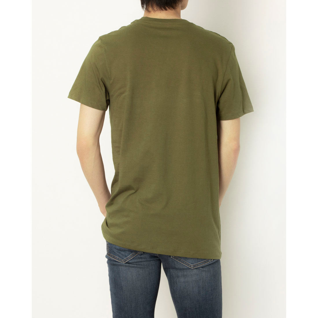 ディーゼル DIESEL 2Pセット 無地クルーネック （NAVY KHAKI） NAVY KHAKI