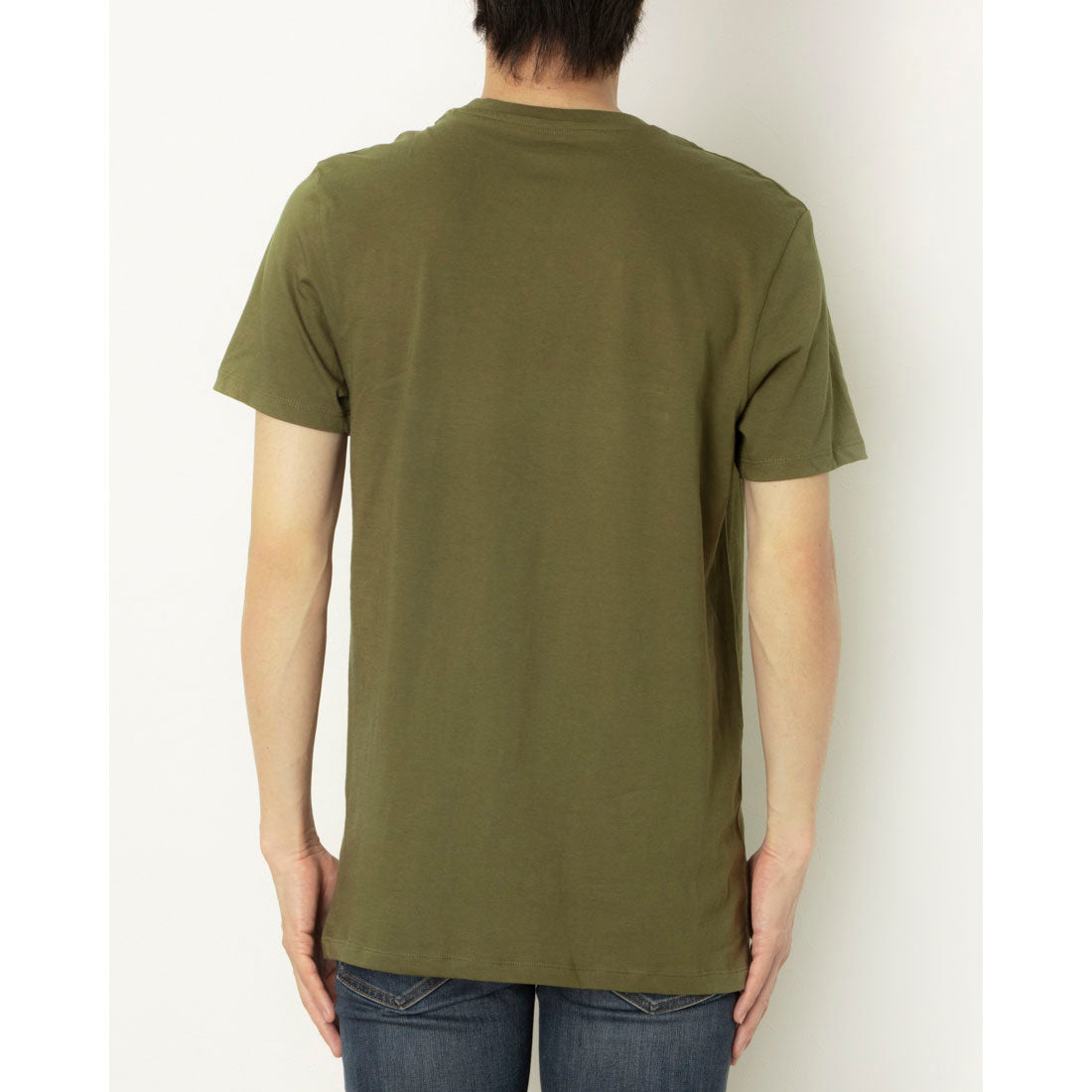 ディーゼル DIESEL 2Pセット 無地クルーネック （NAVY KHAKI） NAVY KHAKI