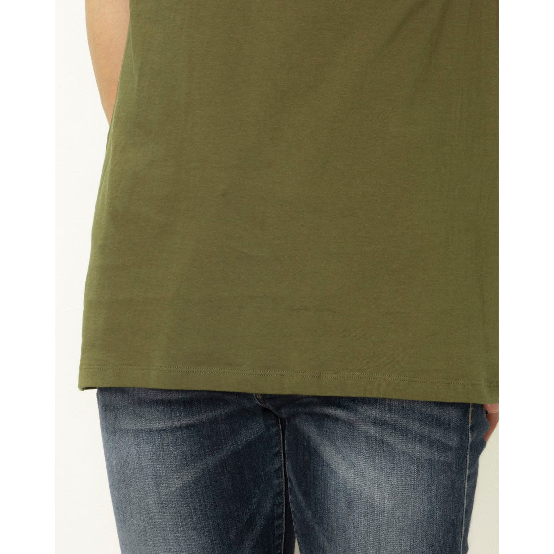 ディーゼル DIESEL 2Pセット 無地クルーネック （NAVY KHAKI） NAVY KHAKI