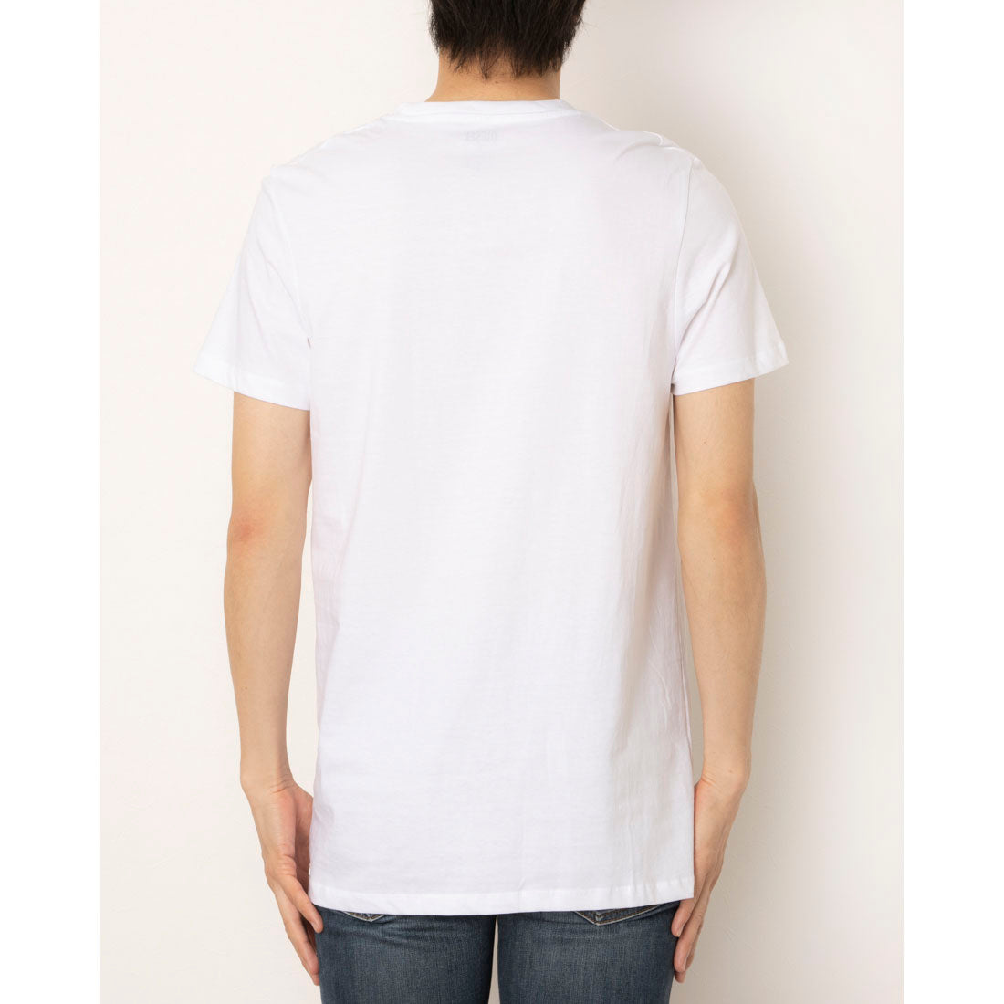 ディーゼル DIESEL 2Pセット 無地Vネック （WHITE） WHITE