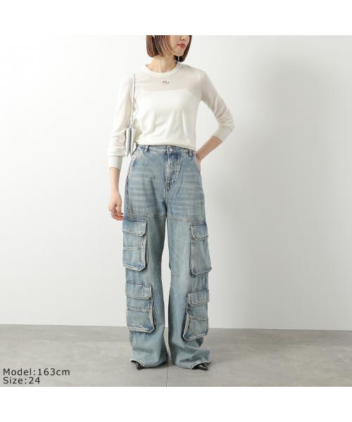 ディーゼル DIESEL DIESEL デニムパンツ D-SIRE-CARGO-D A13316 0DBCX （01/ライトブルー） 01/ライトブルー