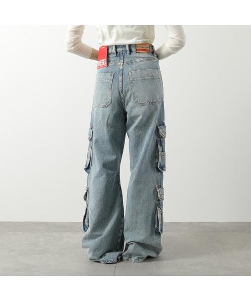 ディーゼル DIESEL DIESEL デニムパンツ D-SIRE-CARGO-D A13316 0DBCX （01/ライトブルー） 01/ライトブルー