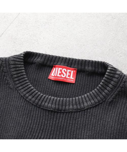 ディーゼル DIESEL DIESEL ニット M-ANCHOR-A A14810 0AKBQ リブ （900/ブラック） 900/ブラック