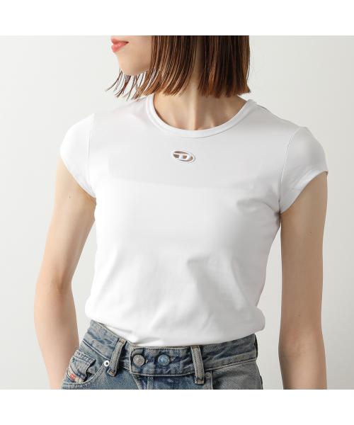 ディーゼル DIESEL DIESEL Tシャツ T-ANGIE OD A19912 0AFAA オーバルD 刺繍 （9XX/ブラック） 9XX/ブラック