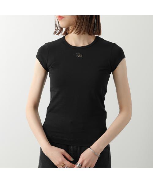 ディーゼル DIESEL DIESEL Tシャツ T-ANGIE OD A19912 0AFAA オーバルD 刺繍 （9XX/ブラック） 9XX/ブラック