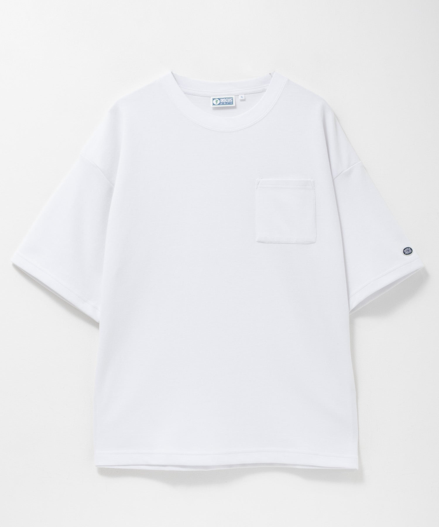ディスカス アスレチック DISCUS ATHLETIC COOLMAX ポンチ素材 冷感Tシャツ （ネイビー） ネイビー