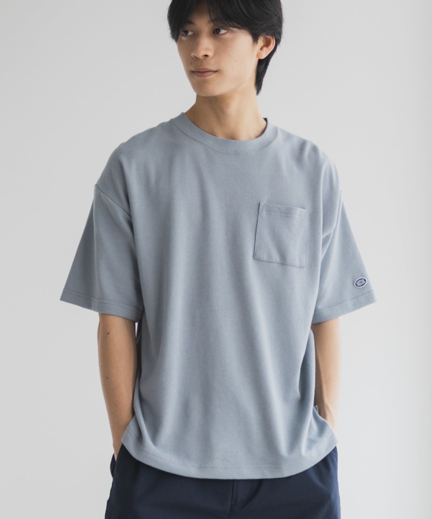 ディスカス アスレチック DISCUS ATHLETIC COOLMAX ポンチ素材 冷感Tシャツ （ネイビー） ネイビー