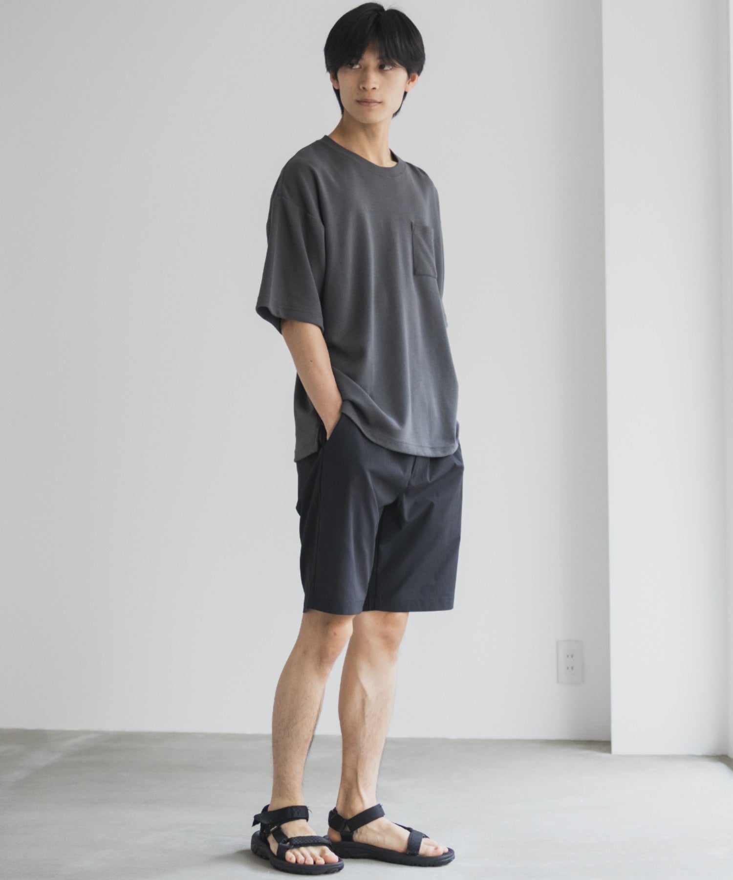 ディスカス アスレチック DISCUS ATHLETIC COOLMAX ポンチ素材 冷感Tシャツ （ネイビー） ネイビー