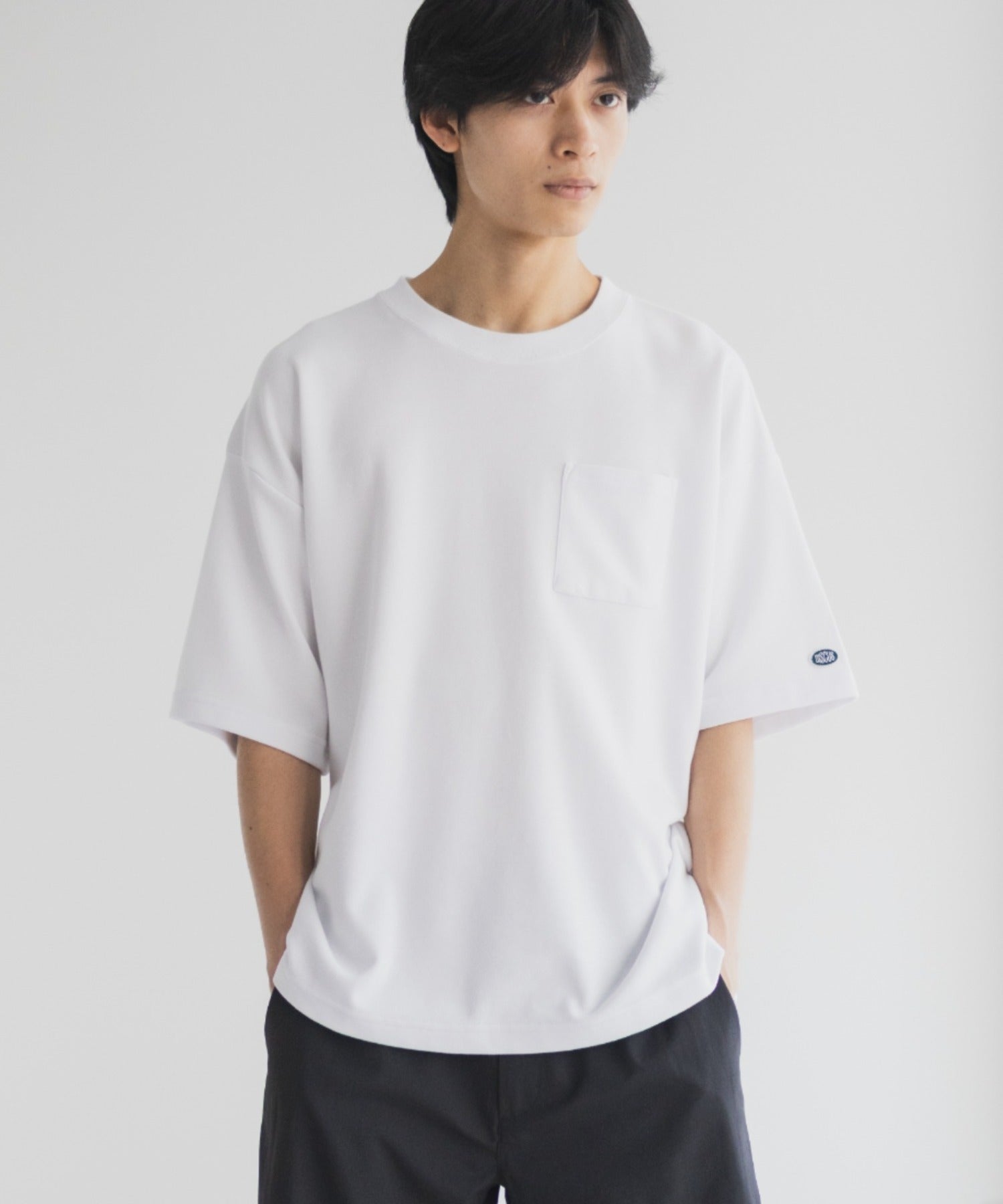 ディスカス アスレチック DISCUS ATHLETIC COOLMAX ポンチ素材 冷感Tシャツ （ネイビー） ネイビー