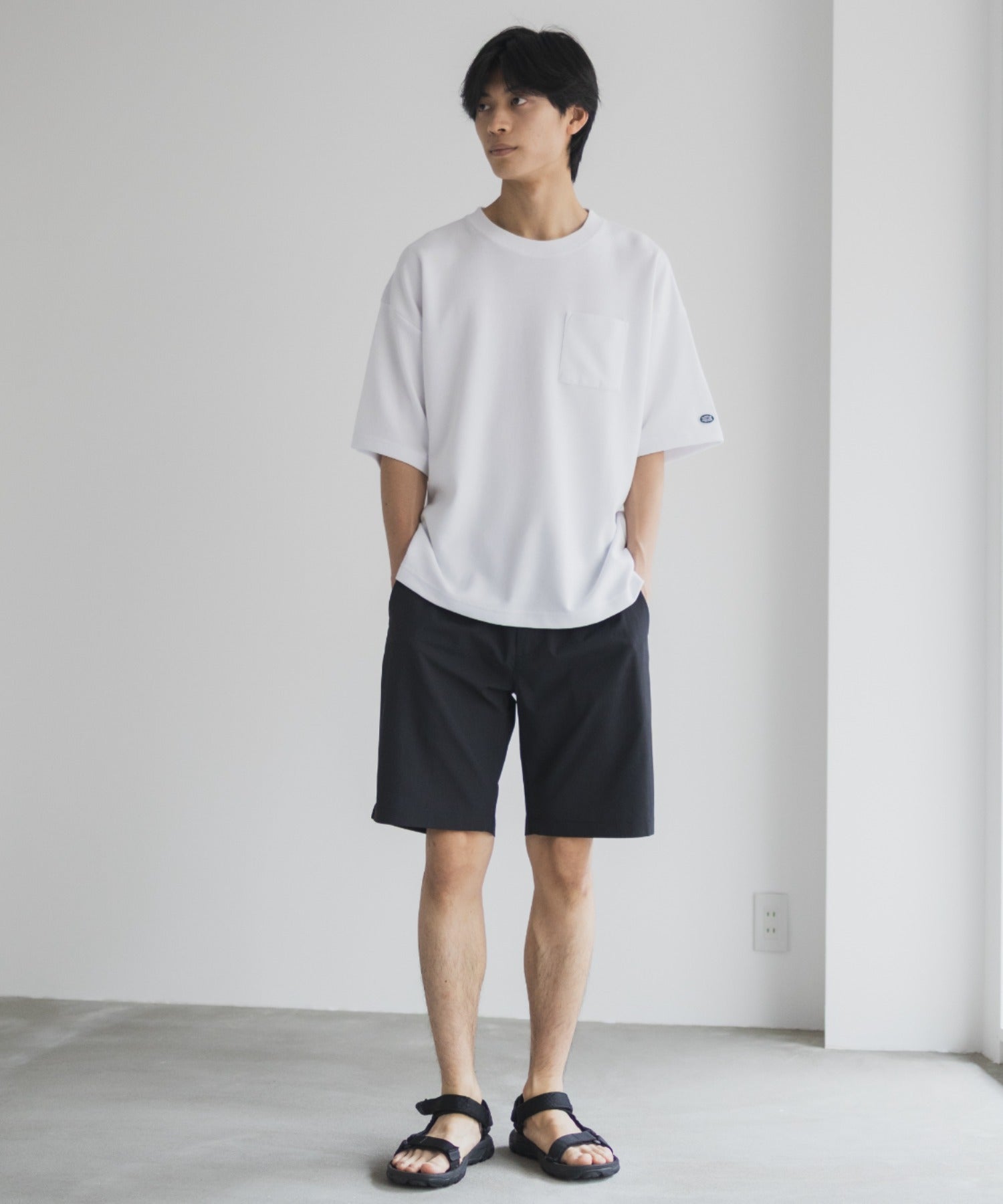 ディスカス アスレチック DISCUS ATHLETIC COOLMAX ポンチ素材 冷感Tシャツ （ネイビー） ネイビー