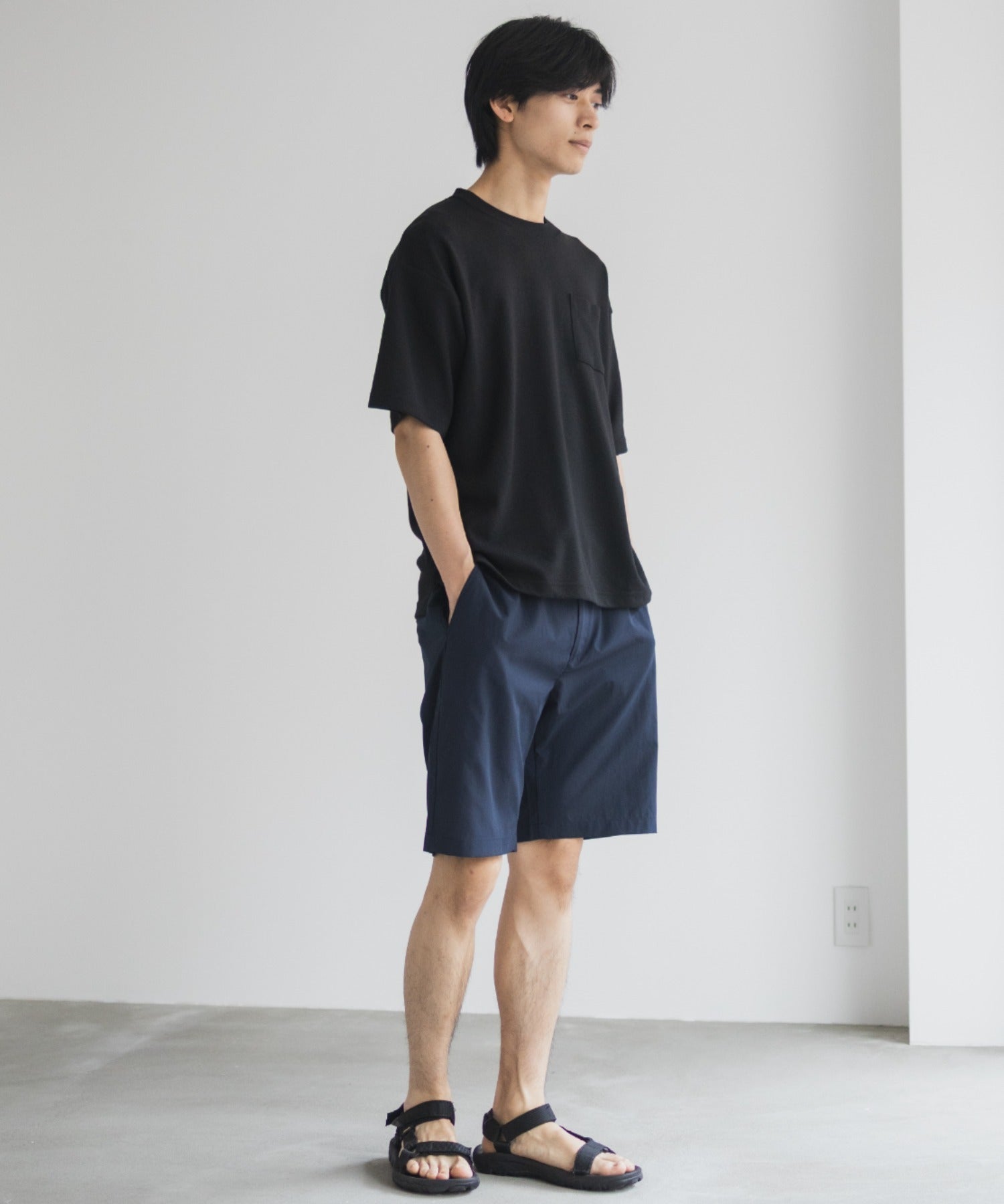 ディスカス アスレチック DISCUS ATHLETIC COOLMAX ポンチ素材 冷感Tシャツ （ネイビー） ネイビー