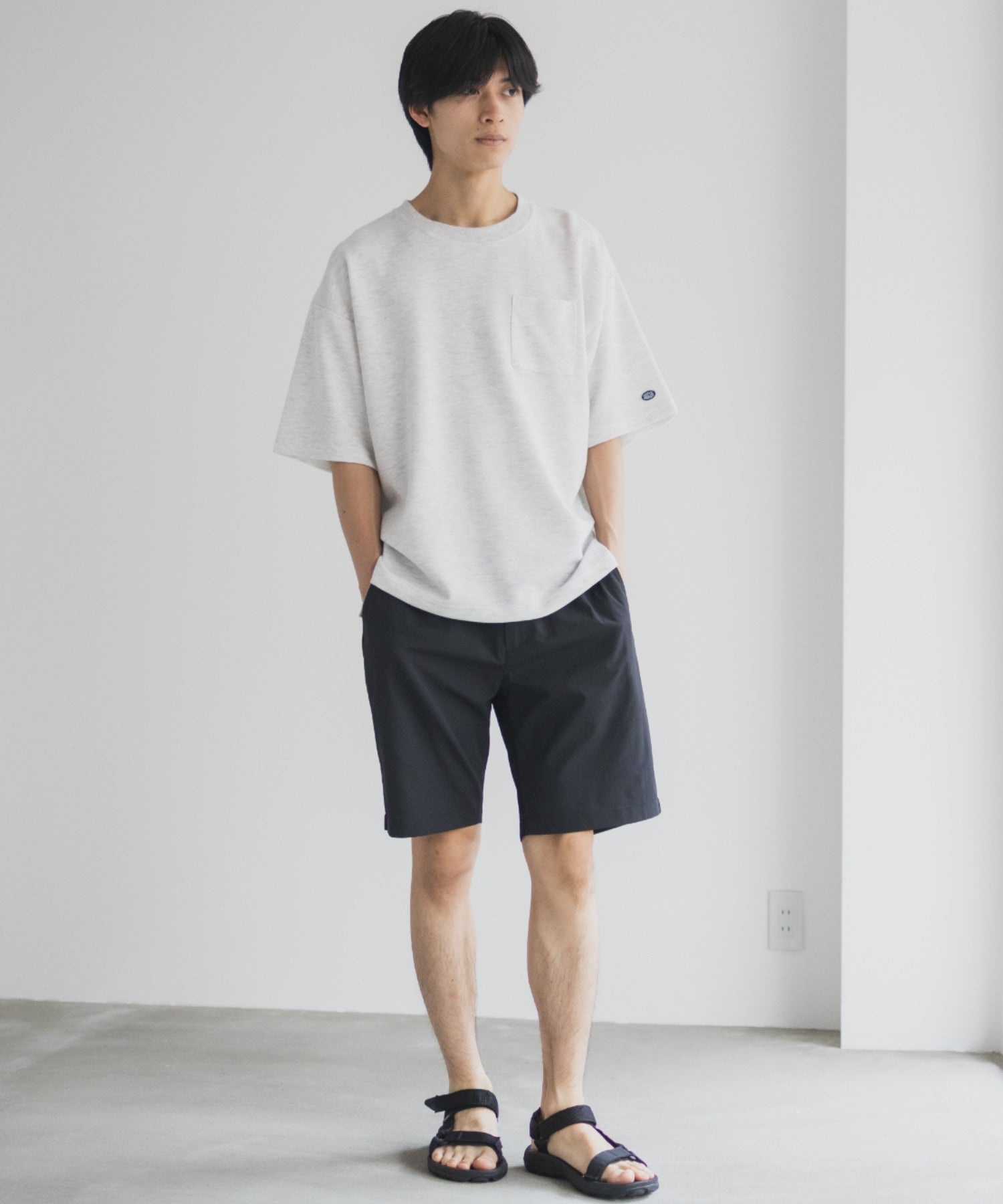 ディスカス アスレチック DISCUS ATHLETIC COOLMAX ポンチ素材 冷感Tシャツ （ネイビー） ネイビー