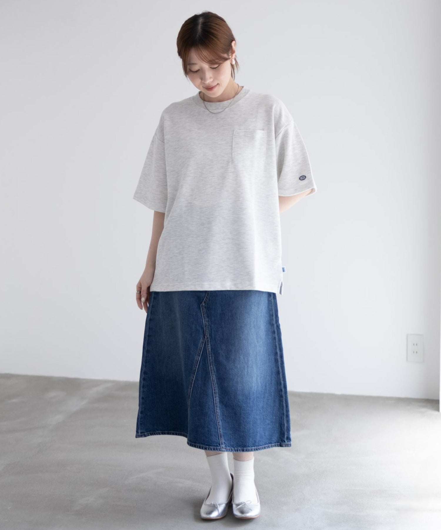 ディスカス アスレチック DISCUS ATHLETIC COOLMAX ポンチ素材 冷感Tシャツ （ネイビー） ネイビー