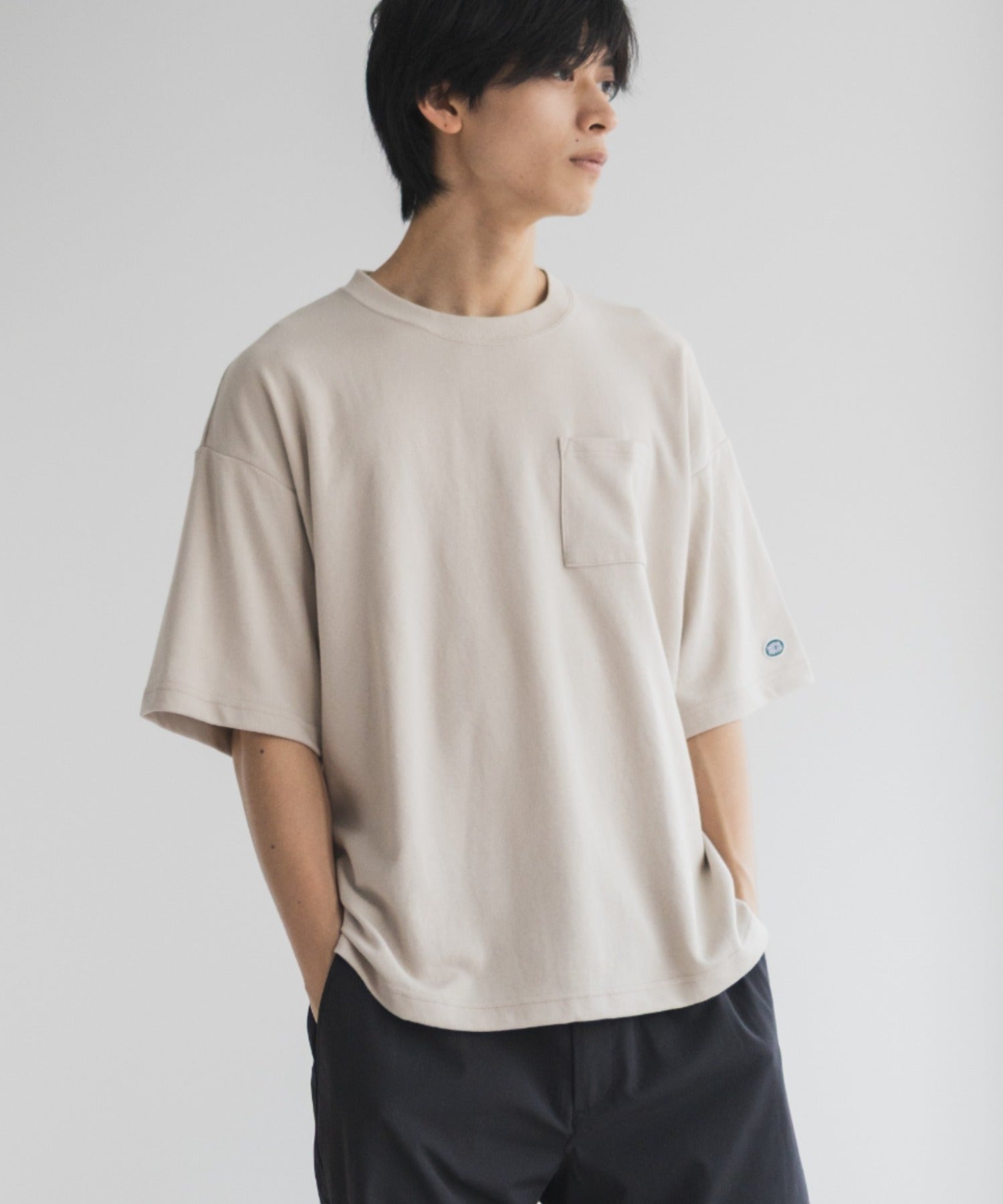 ディスカス アスレチック DISCUS ATHLETIC COOLMAX ポンチ素材 冷感Tシャツ （ネイビー） ネイビー