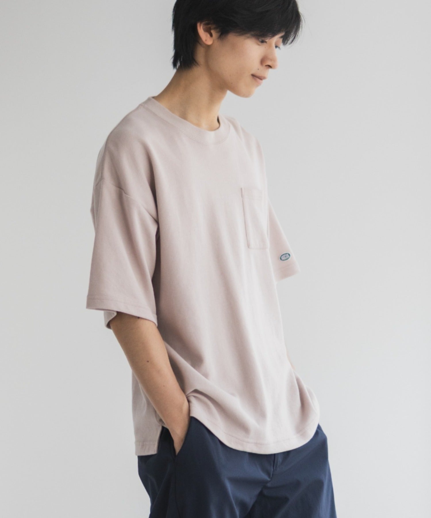 ディスカス アスレチック DISCUS ATHLETIC COOLMAX ポンチ素材 冷感Tシャツ （ネイビー） ネイビー