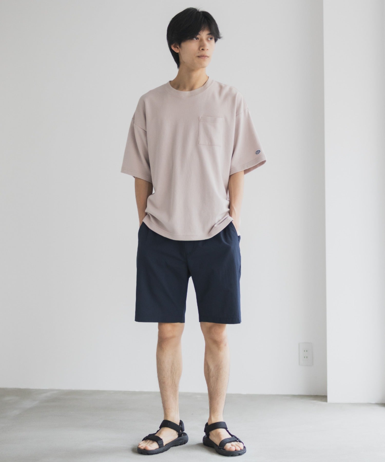 ディスカス アスレチック DISCUS ATHLETIC COOLMAX ポンチ素材 冷感Tシャツ （ネイビー） ネイビー