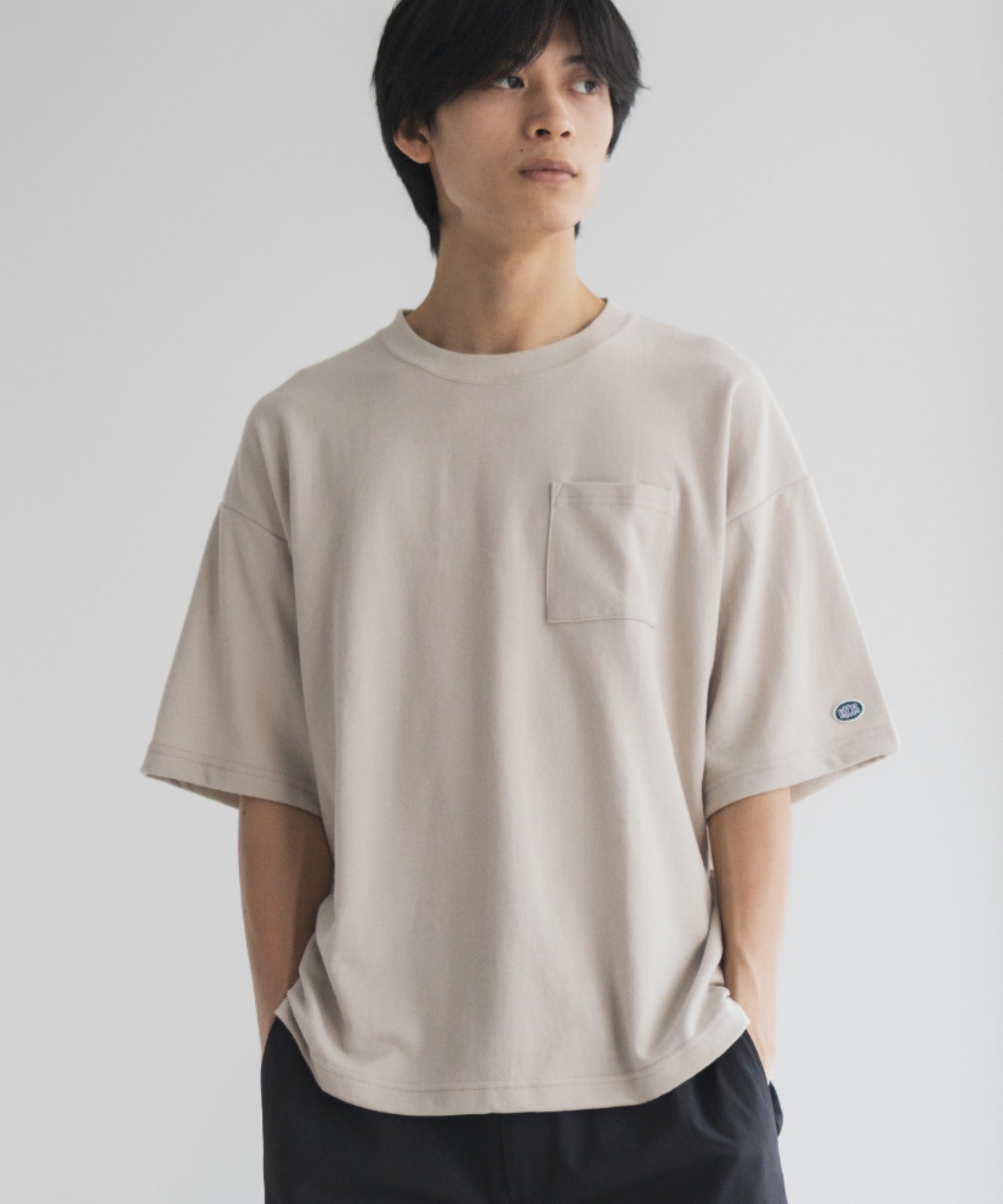 ディスカス アスレチック DISCUS ATHLETIC COOLMAX ポンチ素材 冷感Tシャツ （グレージュ） グレージュ