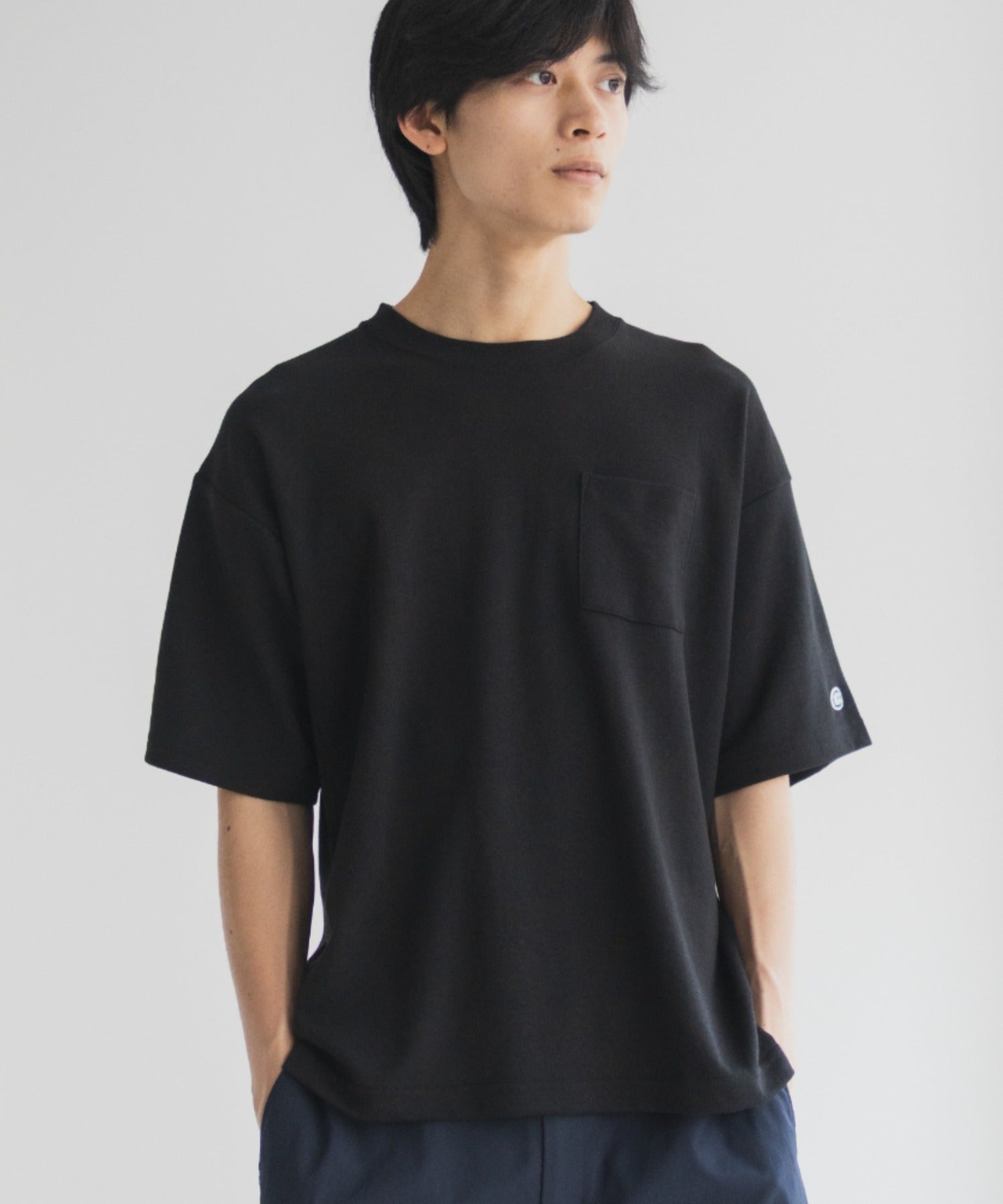 ディスカス アスレチック DISCUS ATHLETIC COOLMAX ポンチ素材 冷感Tシャツ （ブラック） ブラック