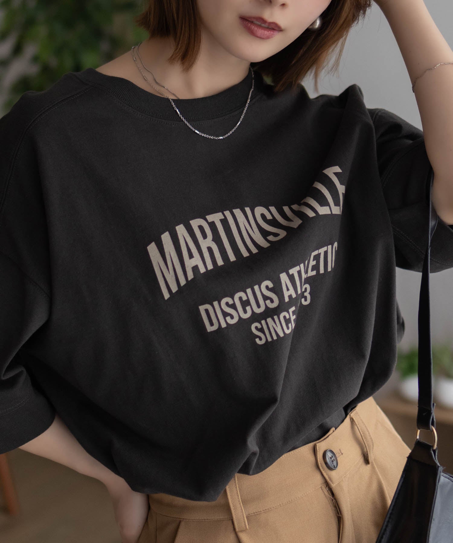 ディスカス アスレチック DISCUS ATHLETIC カレッジワイドTシャツ （ブルー） ブルー
