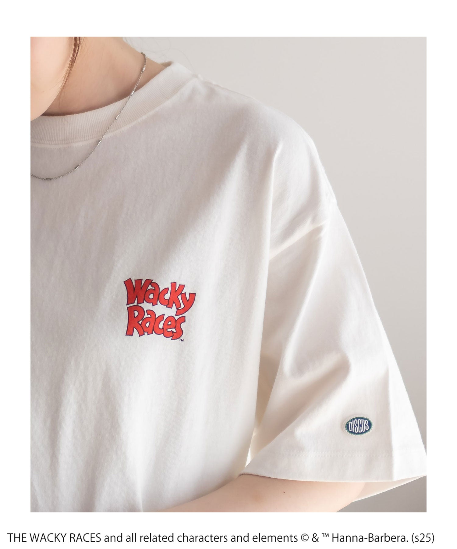 ディスカス アスレチック DISCUS ATHLETIC DISCUS/チキチキマシン猛レース Tシャツ （ホワイト） ホワイト