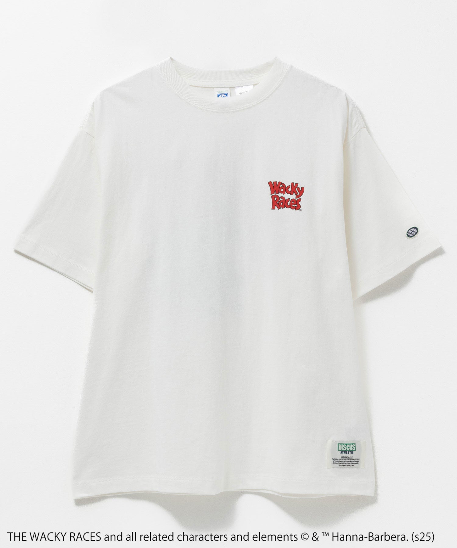 ディスカス アスレチック DISCUS ATHLETIC DISCUS/チキチキマシン猛レース Tシャツ （ホワイト） ホワイト