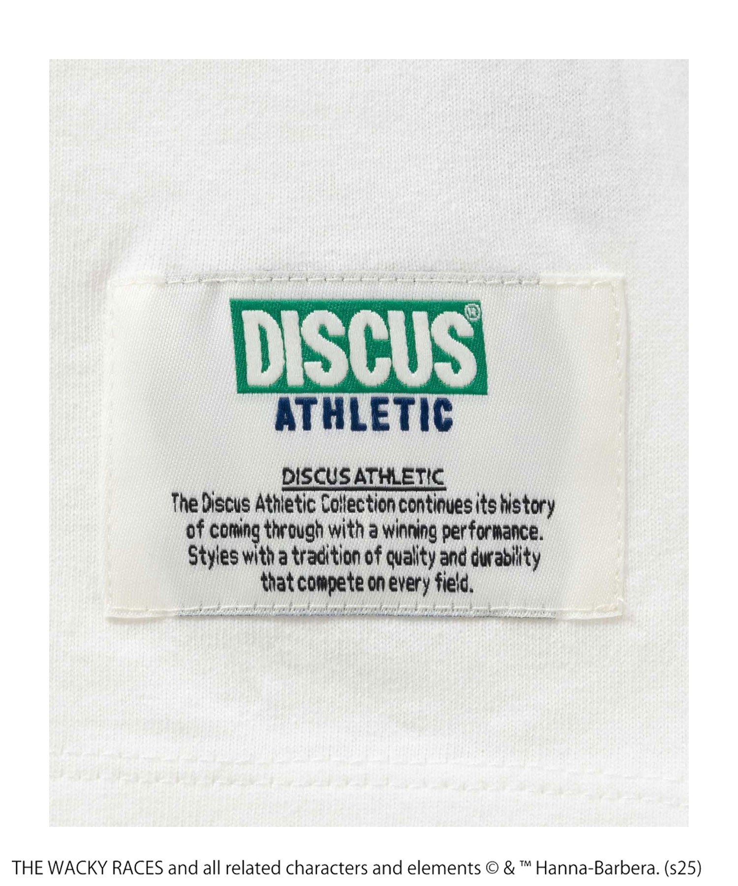 ディスカス アスレチック DISCUS ATHLETIC DISCUS/チキチキマシン猛レース Tシャツ （ホワイト） ホワイト