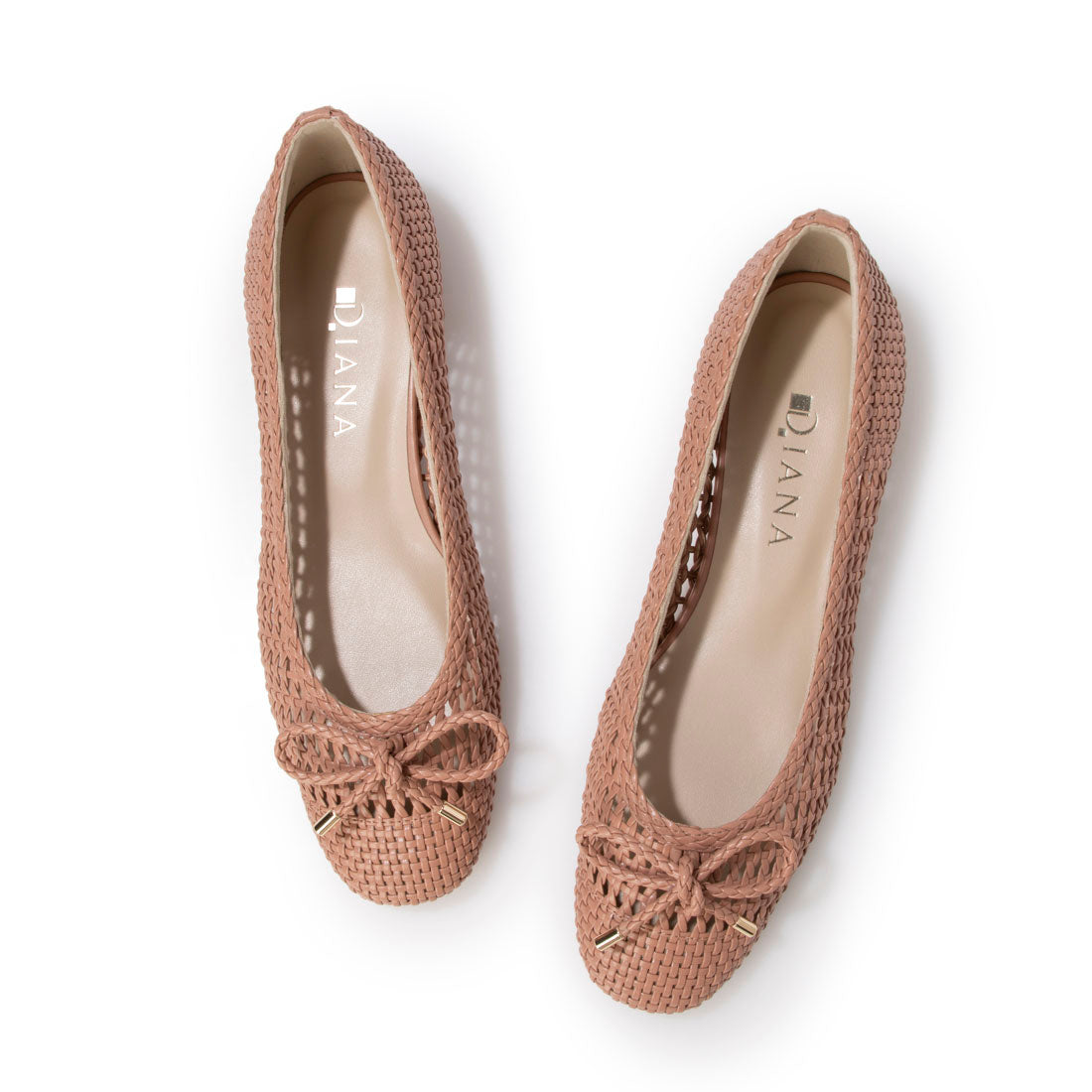 Diana DIANA Mesh Knit Ballet Flats
