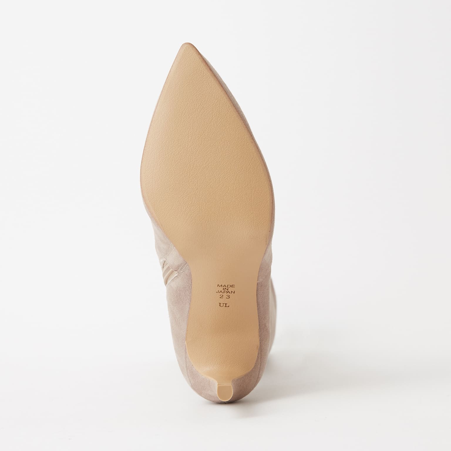 ダイアナ DIANA レザーフィットブーツ （ダークベージュスエード） ダークベージュスエード