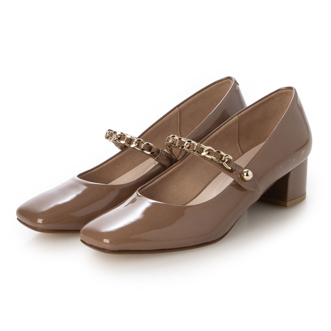 ダイアナ DIANA ストラップ付きパンプス （ピンクエナメル） ピンクエナメル