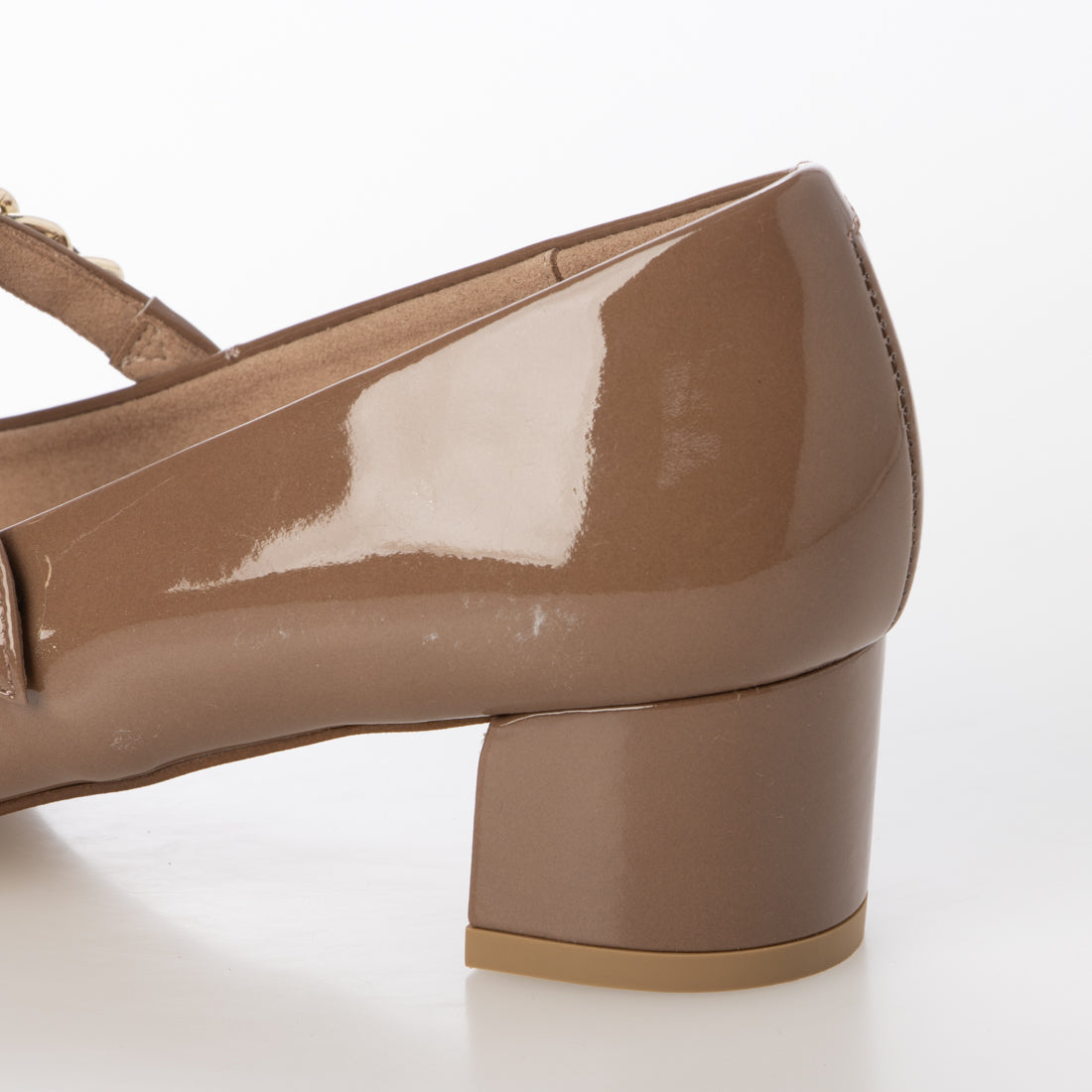 ダイアナ DIANA ストラップ付きパンプス （ピンクエナメル） ピンクエナメル