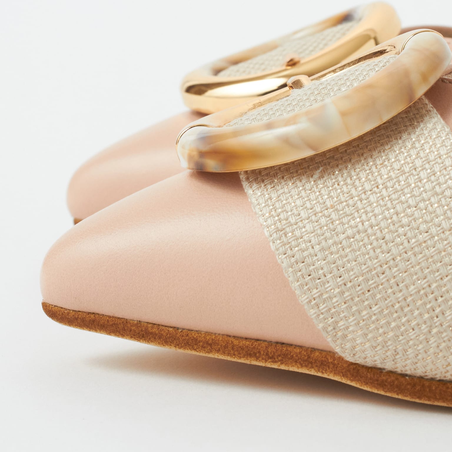 ダイアナ DIANA フラットパンプス （オレンジカーフ） オレンジカーフ